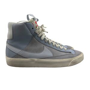 Nike Youth 5.5Y Blazer Shoe Blue Whisper Mid 77 Dance Mid Classic Retro Sneaker